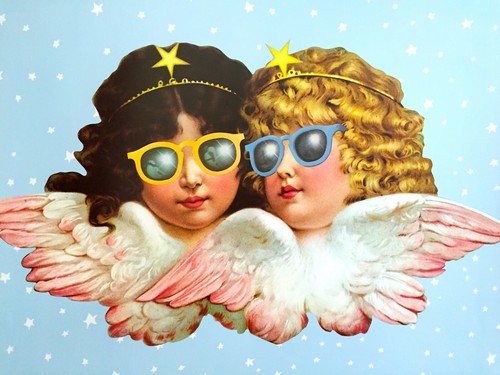  SELTENES ORIGINAL VINTAGE 1980 " FIORUCCI LOS ANGELES " NEW WAVE MODE POSTER  - Bild 5 von 8