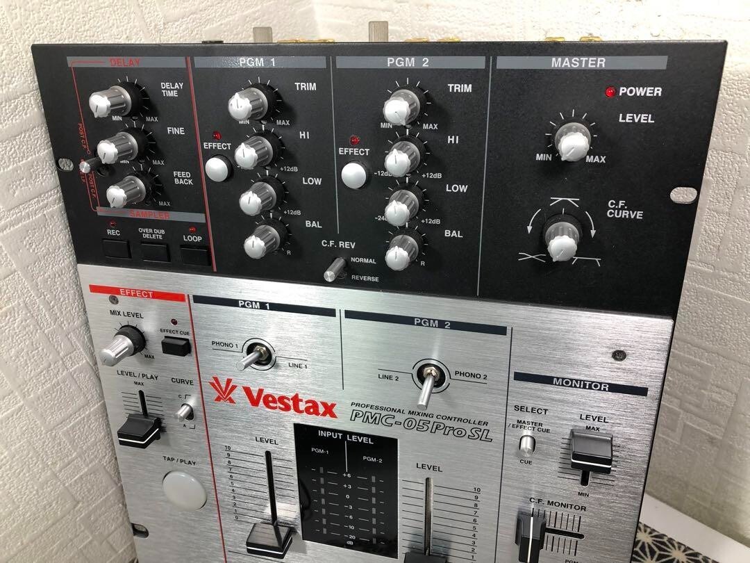 メンテ済 Vestax PMC-05Pro SL DJミキサー Amazon | VESTAX DJミキサー PMC-05PROSL VCA | DJミキサー