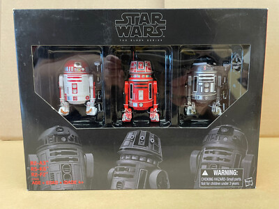 Star Wars The Black Series Astromech 6-Inch Droid 3-Pack R2-A3 R5