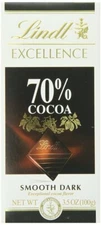 144 PACKS : Lindt Excellence 70% Cocoa Dark Bar, 3.5 oz