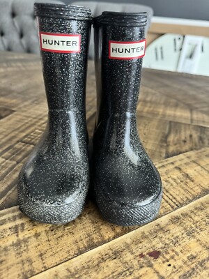 Wellington Boots Hunter Women's Glitter Rain Boots ~Girls