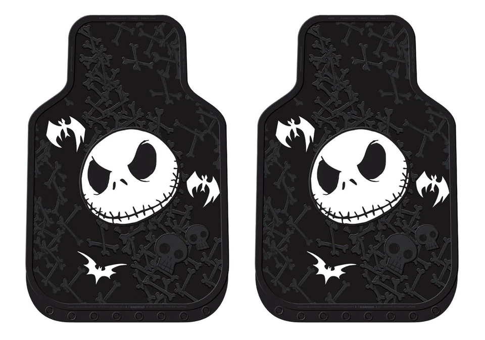 New Nightmare Before Christmas Jack Car Truck Waterproof Front Rear Floor Mats Foto 2 de 3