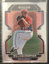 2022 Panini Prizm Draft Picks William Kempner #PDP106 San Francisco Giants