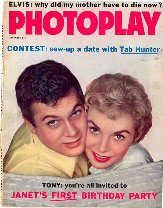 5 Movie Magazine Covers Wood,Welch,Raynolds,Curtis Leigh,Grabel,Dailey No Mag