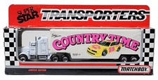 1:87 MATCHBOX NASCAR  68 "COUNTRY TIME " SUPER STAR TRANSPORTERS  TRUCK