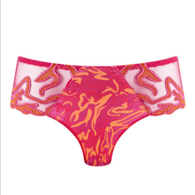Louisa Bracq Panty pink orange Spitze Gr. 40 NP 49,99  