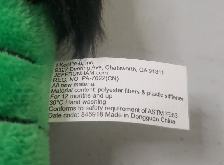 Jeff Dunham Puppet Jose Jalapeno On A Stick 12" I Kill You Inc. Green