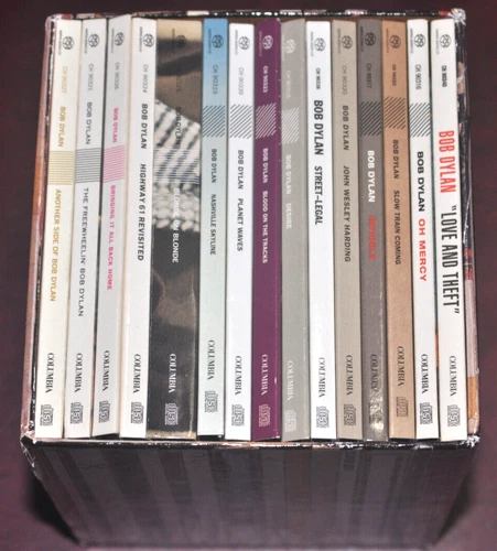 Bob Dylan Revisited, Remastered Hybrid SACD Collection, 15 albums on 16 CDs