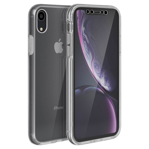 360° Case for iPhone XR Flexible Front & Rigid Back – Transparent