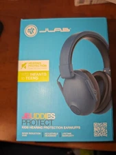 JLab JBuddies Protect Kids Ear Protection Ear Covers - Navy