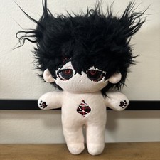 no attribute Plush Doll Anime Black Hair