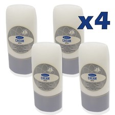 4 x Rockport White Leather Cleaner Conditioner Cream  Shoes Boots Purse Handbag