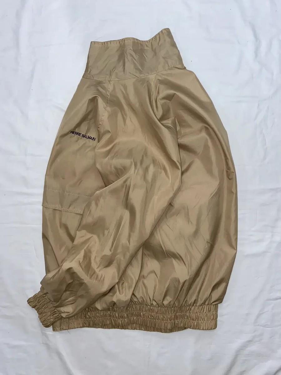 PIERRE BALMAIN ジャケット PIERRE BALMAIN VINTAGE 90`S BEIGE NAVY JACKET WINDBREAKER
