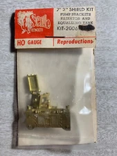 Cal-Scale HO Scale 2006 7’ 3” Shield Kit W Bracket Rad & Tank Brass Detail NOS