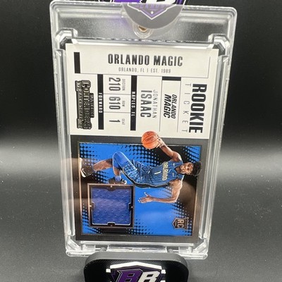Panini 2017-18 Contenders Jonathan Isaac Rookie Ticket Swatches #RTS-6 Magic