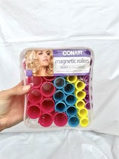 Conair Body  Fullness Magnetic Rollers Set, 36-Piece Assorted Sizes Multicolor