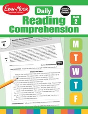 Evan-Moor Daily Reading Comprehension, Grade 2 - Homeschooling  Classroom R...