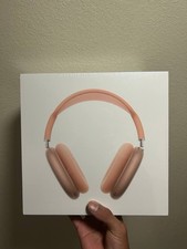 Apple AirPods Max Bluetooth Pink Over-Ear Headphones Wireless Noise Cancellation