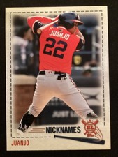 2019 Topps Big League Players Weekend Nicknames Juan Soto-Nationals-Juanjo