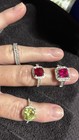 silver tone jewelry lot — photo 3