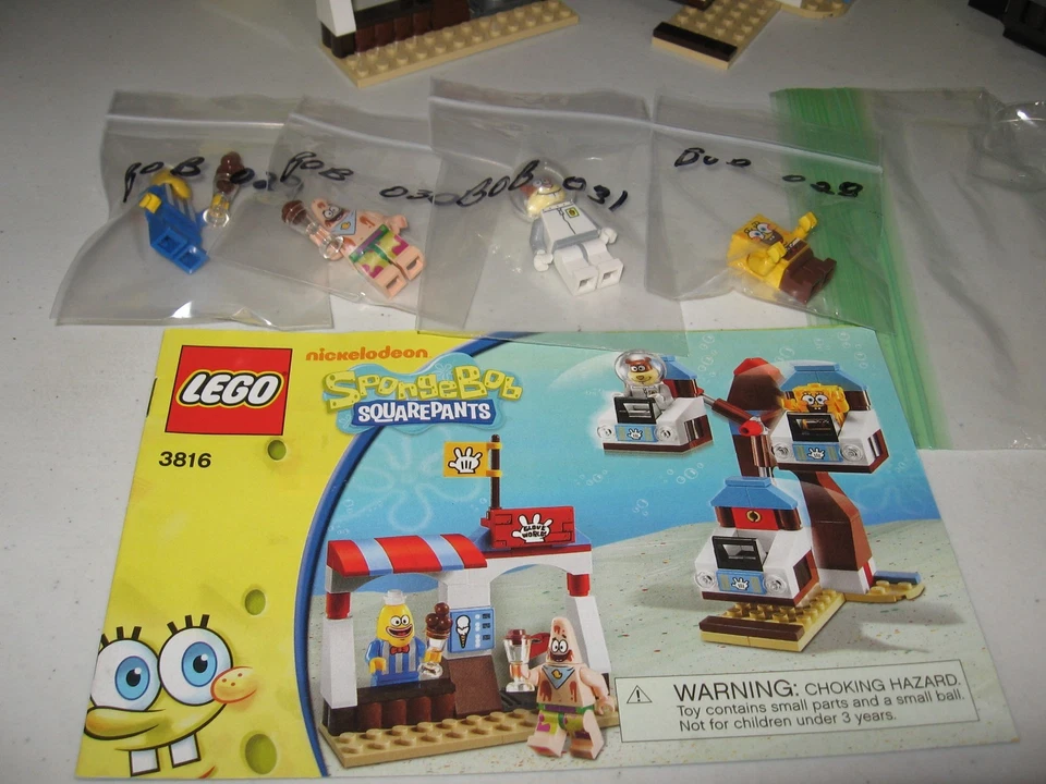 LEGO SpongeBob The Flying Dutchman 3817 & 3816 Glove World Both complete - Image 2 of 4