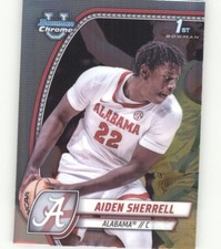 2024-25 Bowman University Chrome #3 Aiden Sherrell
