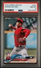 2018 Topps Update Shohei Ohtani #US1 Rookie Card PSA 8 NM-MINT