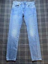 Levi Strauss Co. 510 Premium Unisex Slim Fit Straight Jeans Blue Denim 31x32
