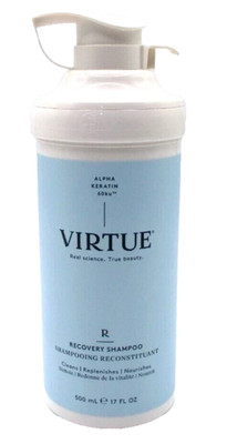 Virtue Recovery Shampoo Cleans Replenishe Reconstituant  500 ml /  17oz