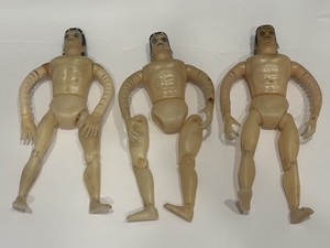 Vtg 1979 Remco Universal Monsters Glow in the Dark Frankenstein Lot Of 3 Parts!