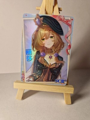Lisa Minci | Genshin Impact | NS-10M05 SCR-06 | Goddess Story Waifu Card