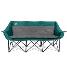 Northroad 3 Person Camping Chair Oversized 900 Lbs Outdoor Lawn Loveseat Chair