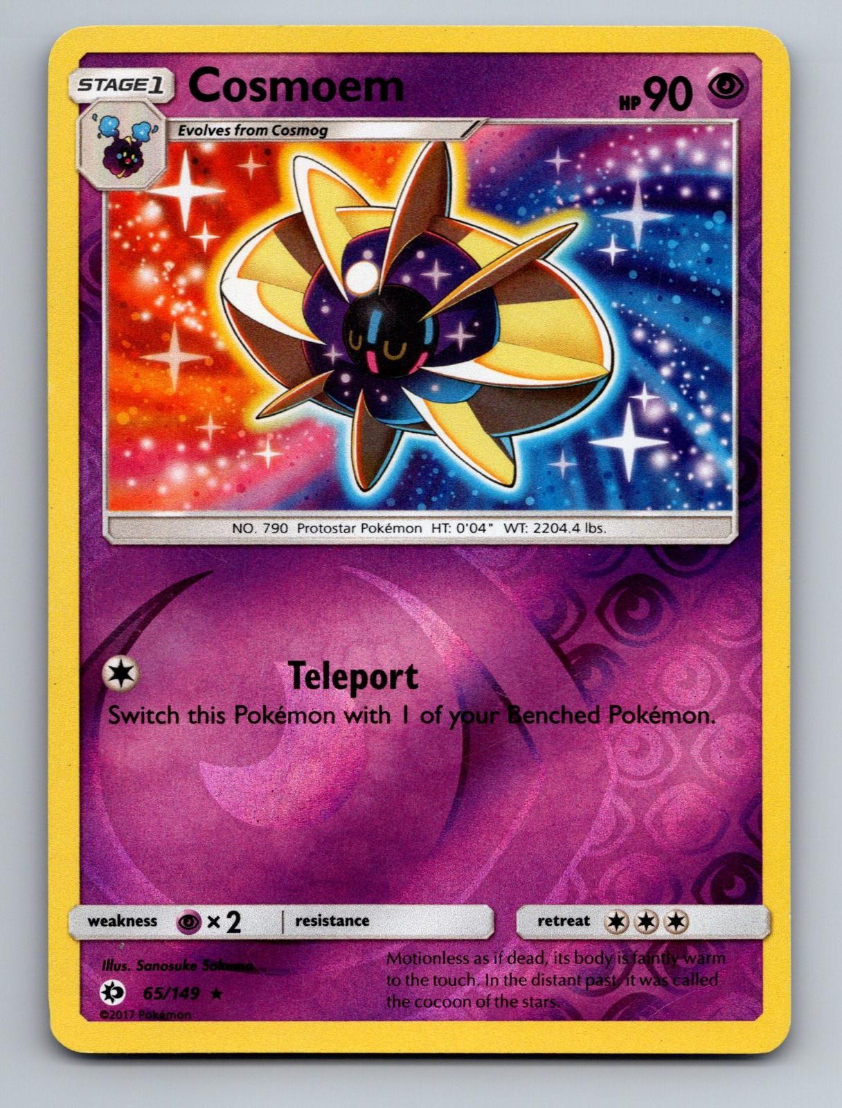 Cosmoem 61/156 Uncommon Ultra Prism Pokemon Near Mint Reverse Holo