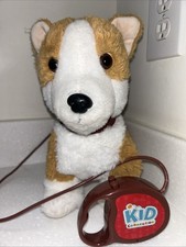 Corgi Kid Connection 10" PLUSH WALKING DOG - Sound and Remote Control Leash