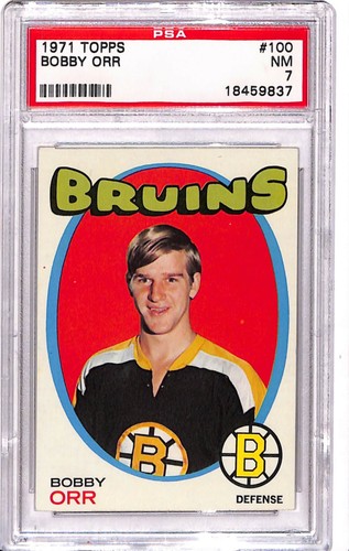 Bobby Orr #100 1971 Topps card