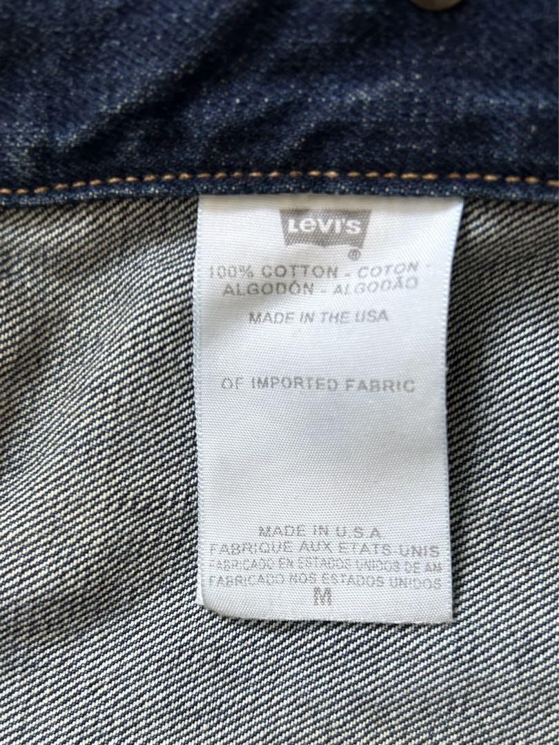 Levi's Pendleton Denim Jacket Collaboration Cotto… - image 23