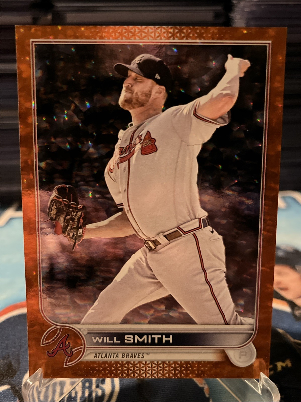 Will Smith 2022 Topps Update Orange Ice /299 US47 Braves