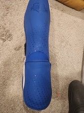 Muay Thai Shin Guards MMA Kickboxing Leg Pads Sparring Gear for Men XL