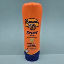 Banana Boat Sport Ultra Broad Spectrum SPF 65 Sunscreen Lotion 8oz Sun Screen
