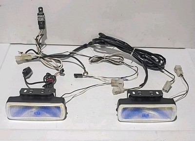 PIAA 1500 H3 Super High Power Halogen Fog Lamp Harness Old School Vintage