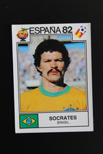 ♣ PANINI WM WC ESPANA 82 1982 ♣ ♣ ♣ 374 ♣ SOCRATES ♣ ♣ ♣ VERY GOOD ♣ ♣ ♣ ♣