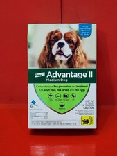 Advantage II Flea Treatment For Medium Dogs 11-20 lbs 6 Month Same Day Ship 3pm