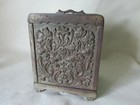 Antique c1903 Cast Iron Coin Deposit Bank, Safe with Lift Handle — photo 6