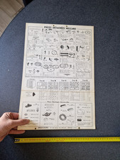 carton de magasin pour le rangement du MEUBLE MECCANO original