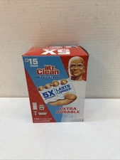 Mr. Clean Magic Eraser Original Cleaning Pads, Multi Purpose Cleaner 15 pads