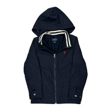 Age 7 Polo By Ralph Lauren Jacket - Small Navy Polyester