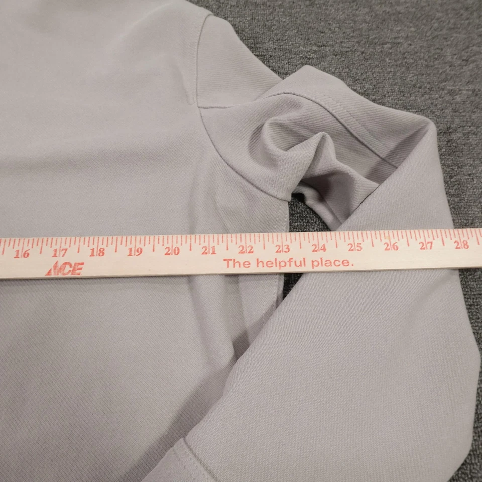 Zara Hombre Chaqueta Para Hombre Gris Botón Frontal Utilidad Sobrecamisa Cazadora Bolsillos en el Pecho Foto 4 de 4