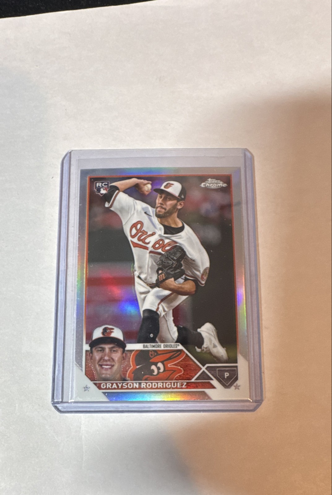 2023 Topps Chrome Update Series - Grayson Rodriguez #USC98 Refractor (RC)