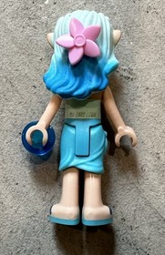 LEGO Naida Riverheart Minifigure Elves 41073 ELF002 Medium Azure Skirt