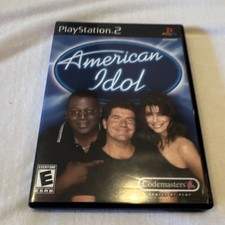 Codemasters American Idol Sony PlayStation 2 PS2 Manual Included E Simulation